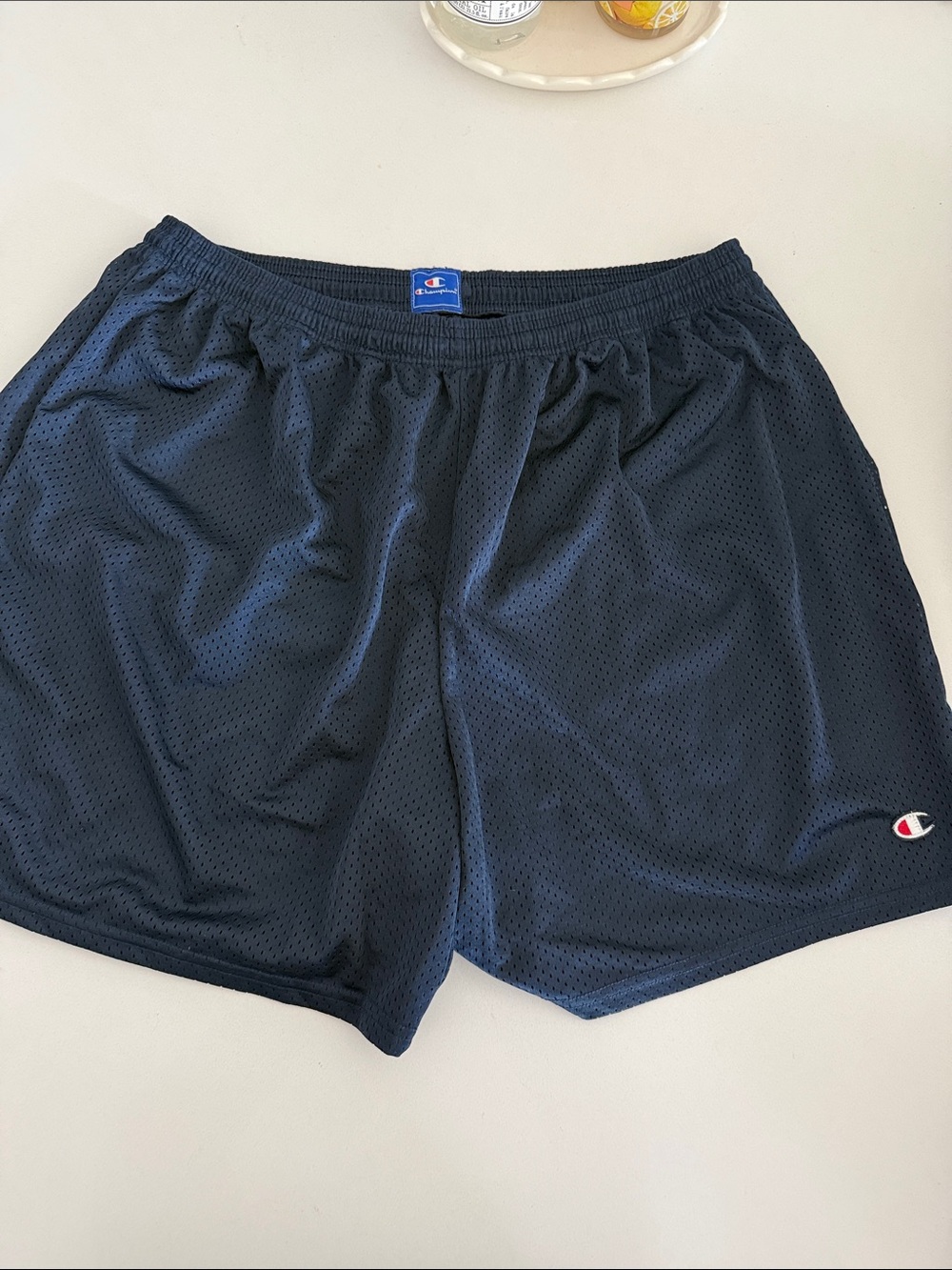 Champion Men’s Dark Navy Mesh Athletic Shorts